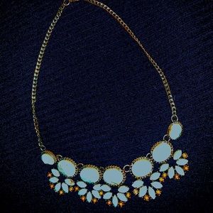 Versatile Turquoise and coral statement necklace